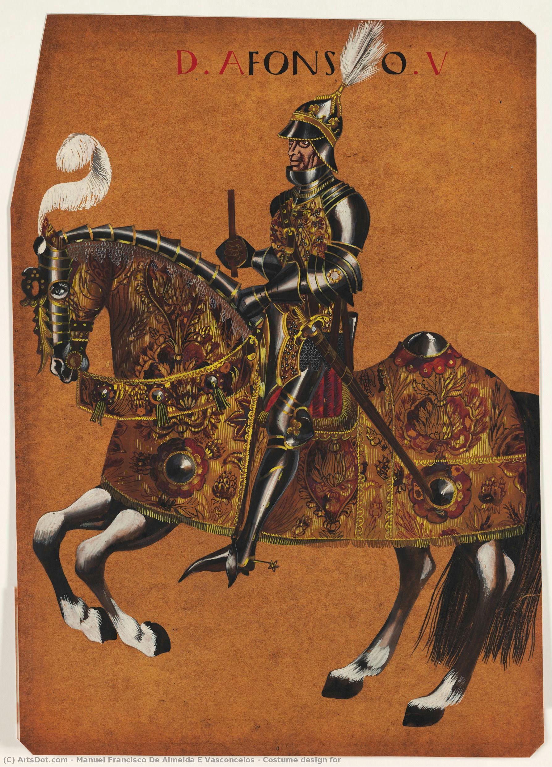 Costume Design For — Manuel Francisco De Almeida E Vasconcelos