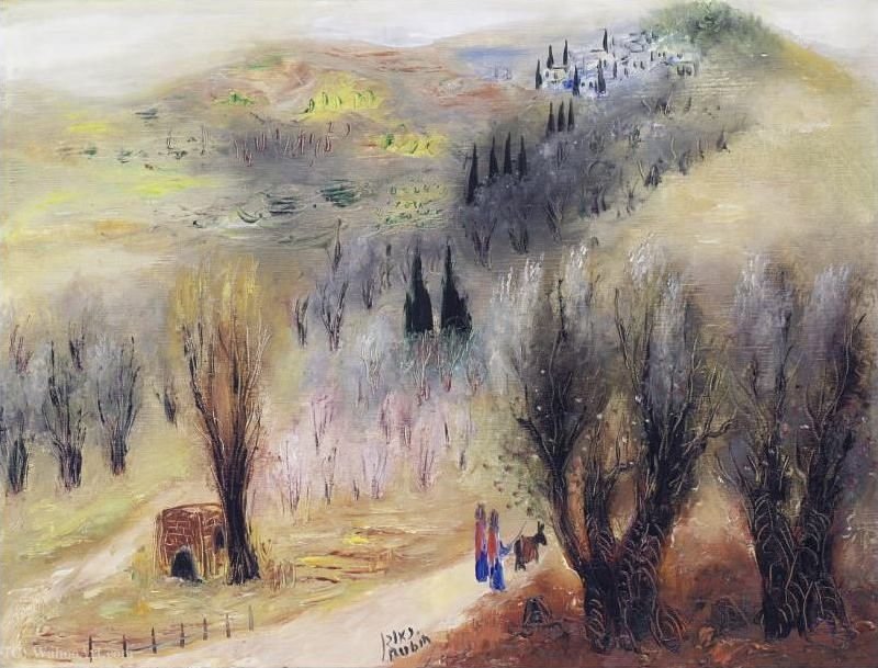 Road To Safed — Reuven Rubin