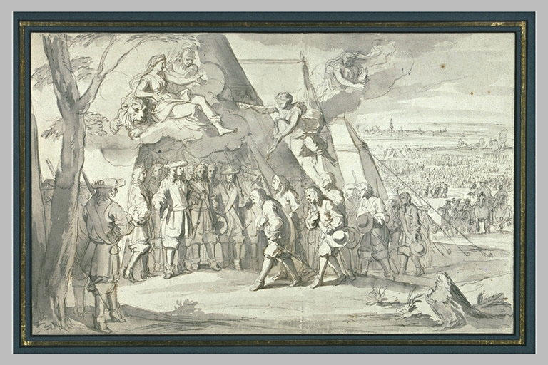 Soumission De La Ville De Doesbourg — Charles Le Brun
