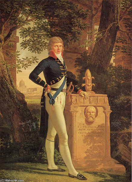 Portrait Of Prince Augustus Frederick — Louis Gauffier