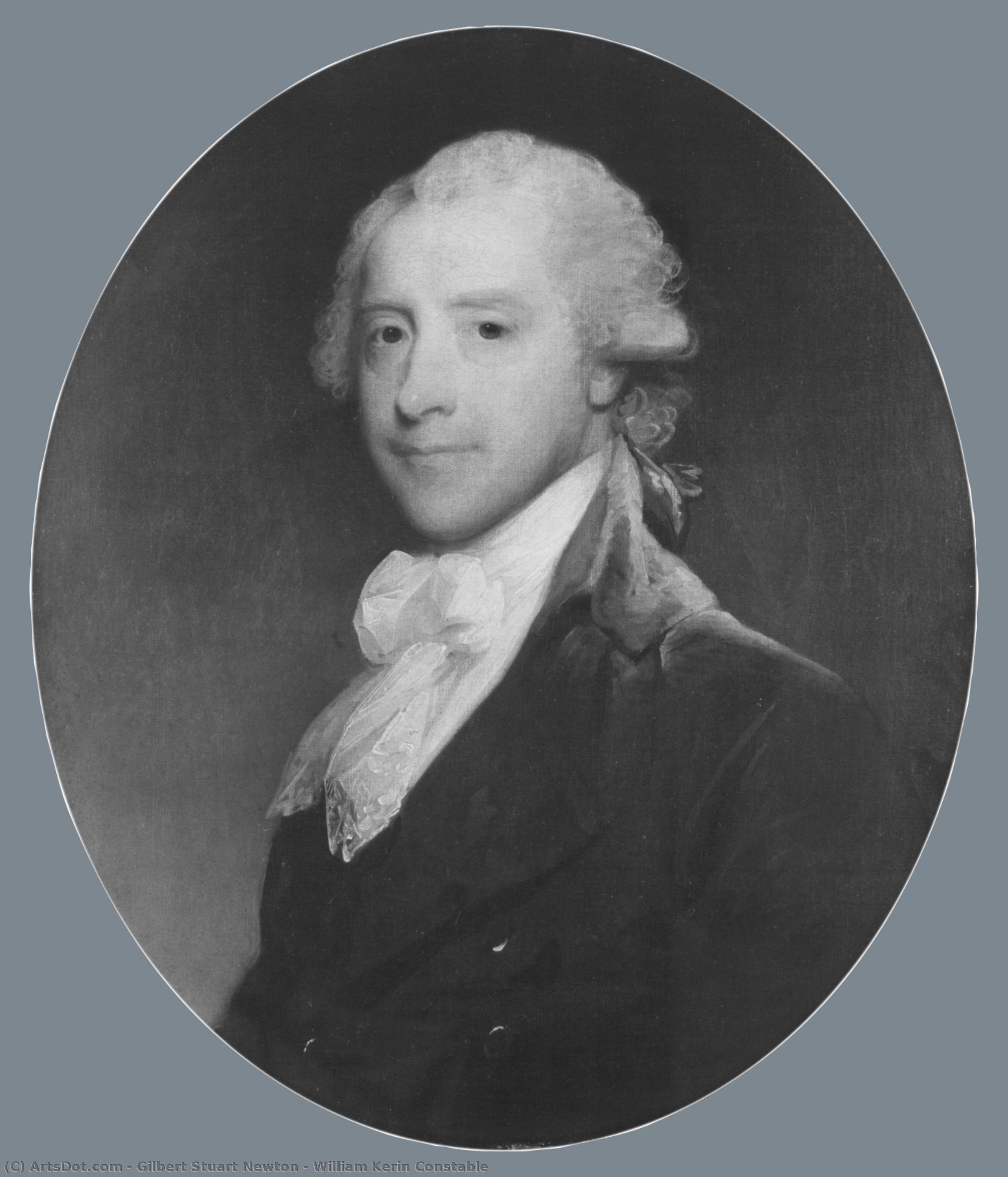 William Kerin Constable — Gilbert Stuart Newton