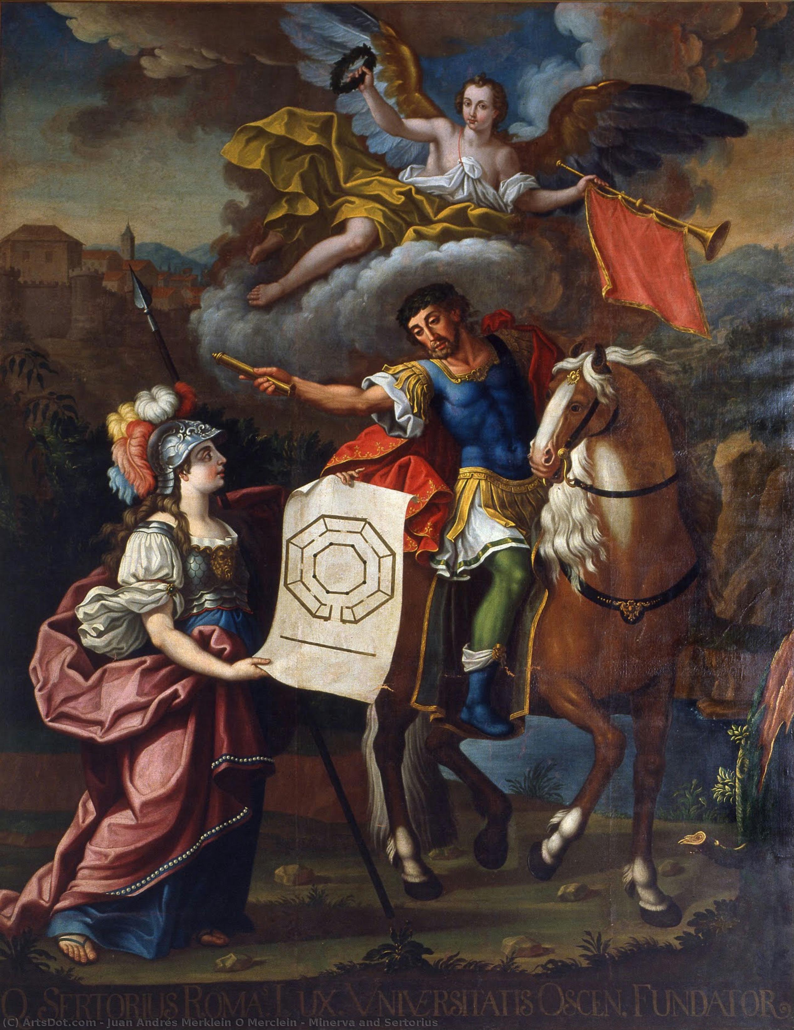 Minerva And Sertorius — Juan Andrés Merklein O Merclein