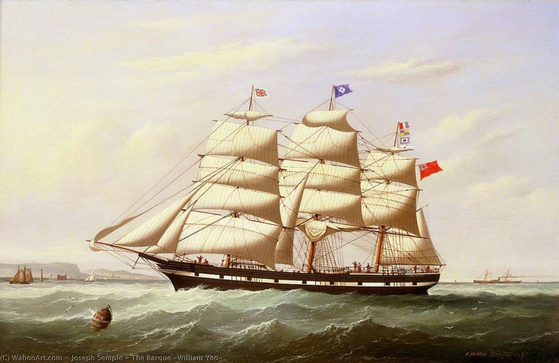 The Barque 'william Yeo' — Joseph Semple