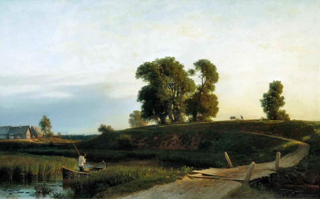 View Of Lakhta Near St. Petersburg — Lef Feliksovich Lagorio
