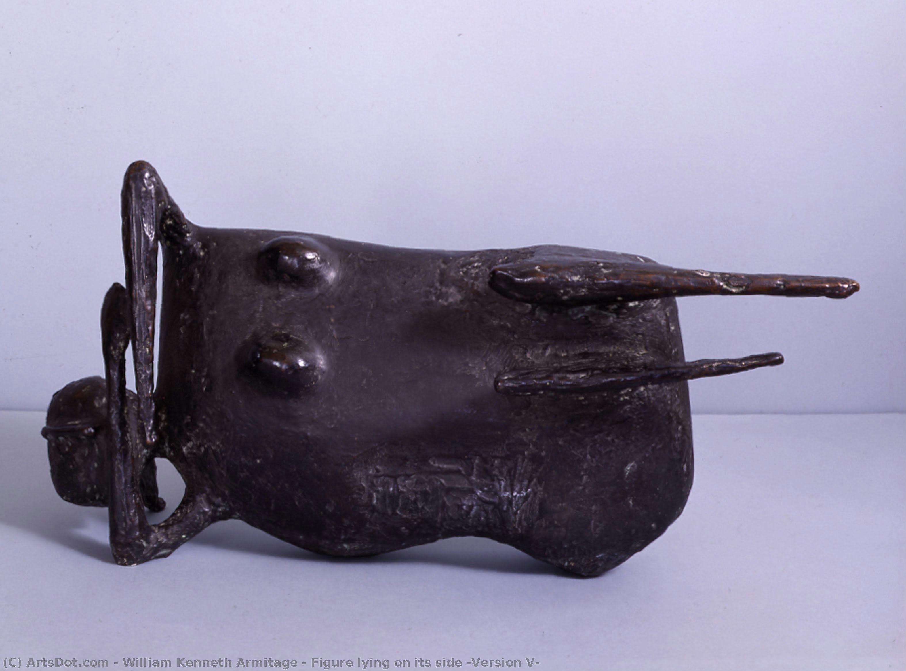 Figure Lying On Its Side (version V) — William Kenneth Armitage