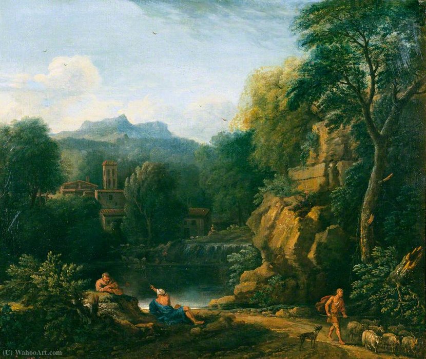 Italianate Landscape — ジョン・ウートン