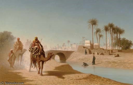 The Departure — Charles Théodore Frère Dit Frère Bey