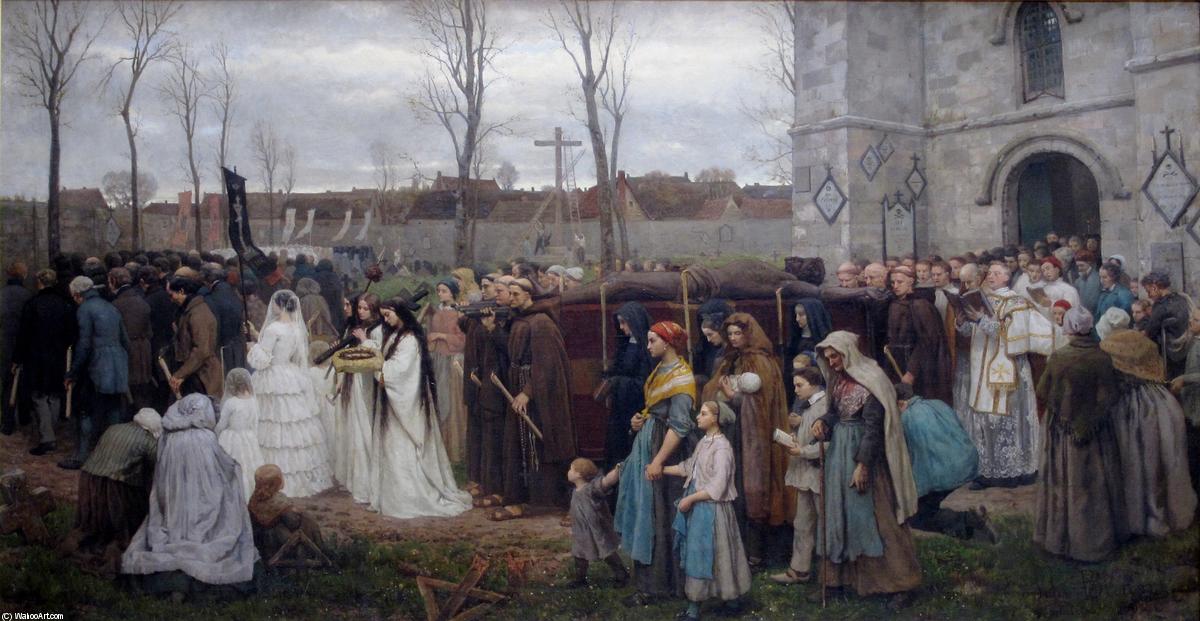 Plantation D'un Calvaire — Jules Adolphe Aimé Louis Breton