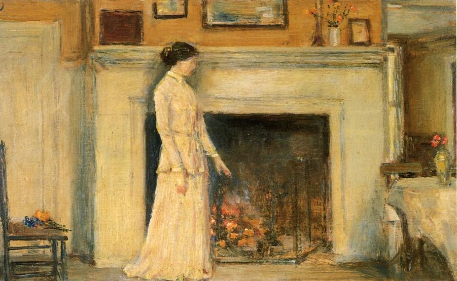 Girl Standing — Frederick Childe Hassam