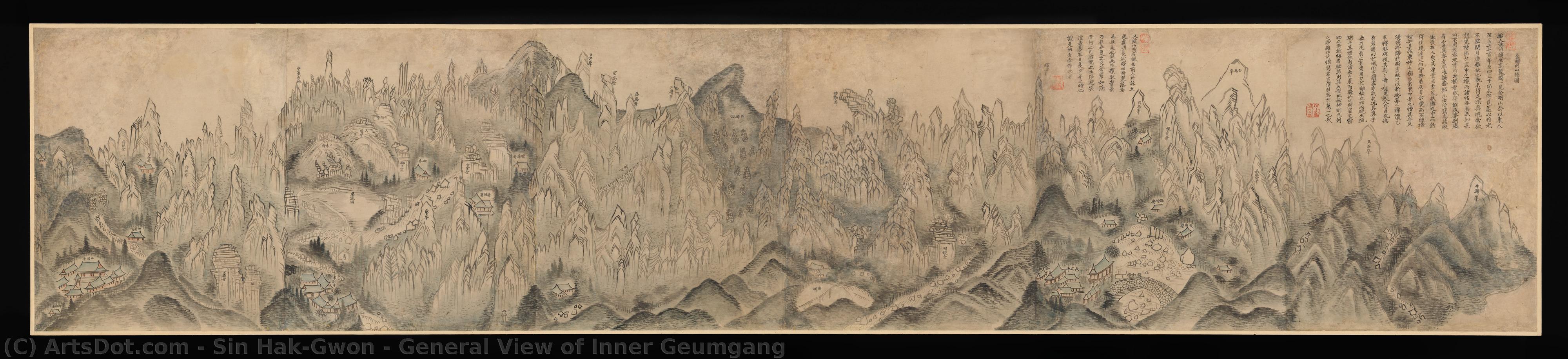 General View Of Inner Geumgang — Sin Hak-gwon