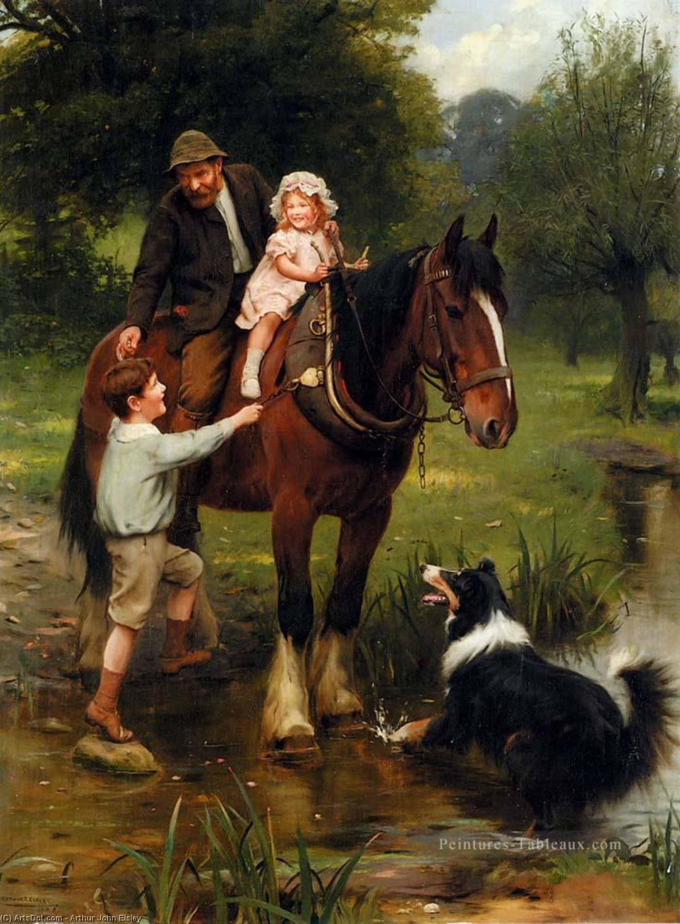A Helping Hand — Артур Джон Элсли