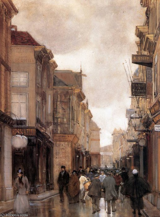 Floris Grote Spuistraat Den Haag Sun — Pieter Florentius Nicolaas Jacobus Arntzenius