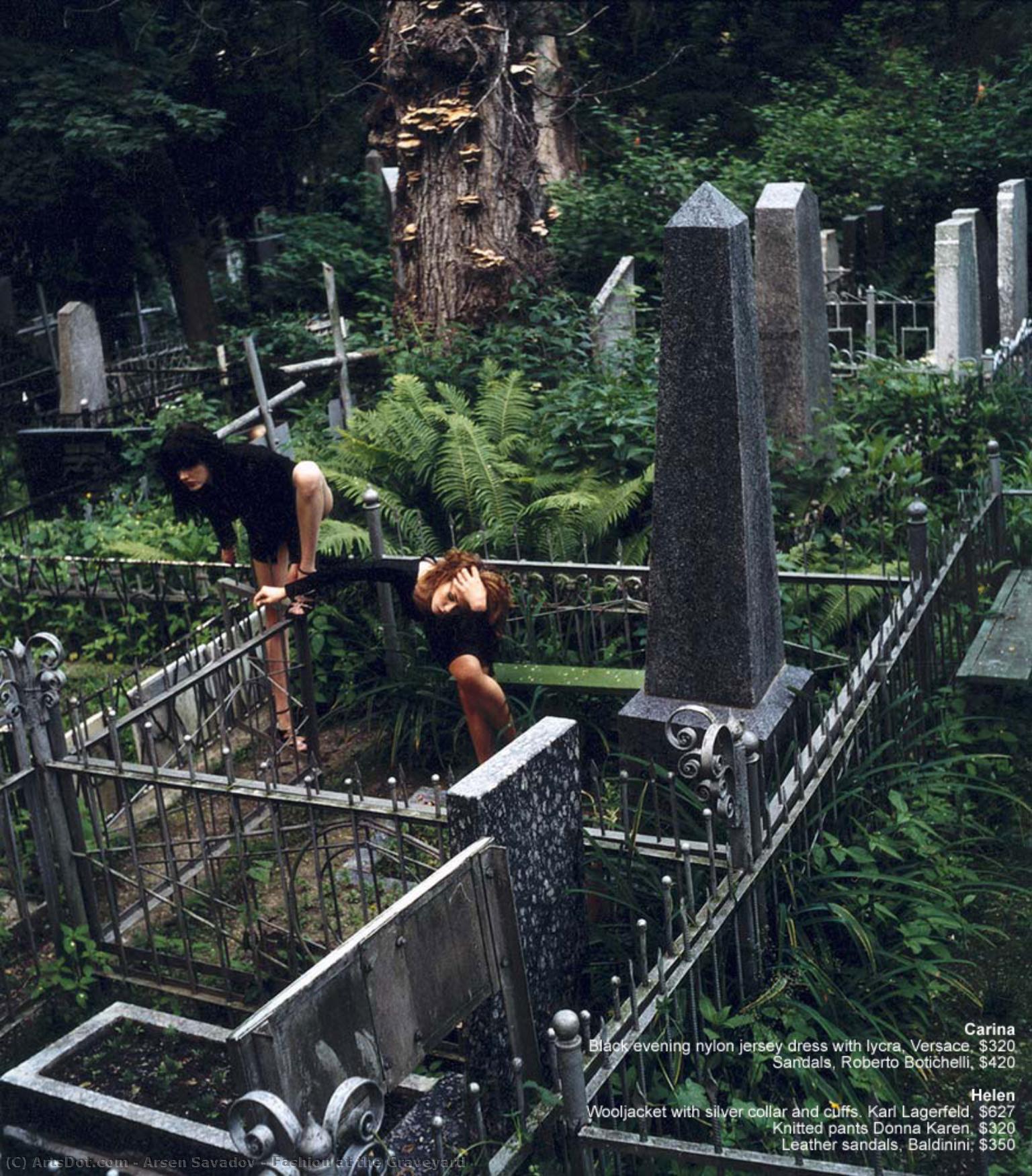 Fashion At The Graveyard — Arsen Savadov