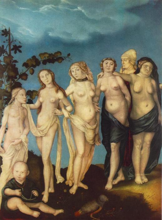 The Seven Ages Of Woman — Hans Baldung