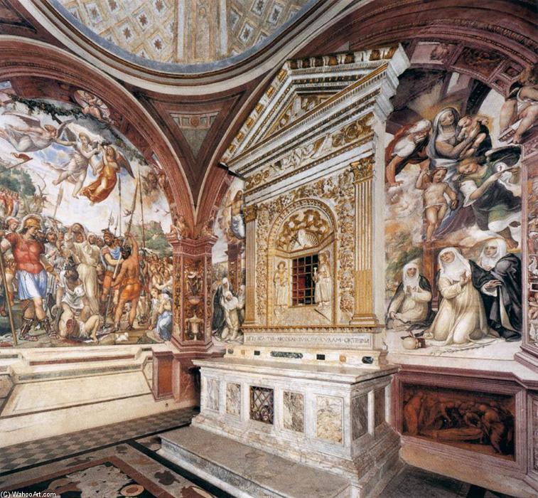 View Of The Cappella Di Santa Caterina — Il Sodoma (giovanni Antonio Bazzi)