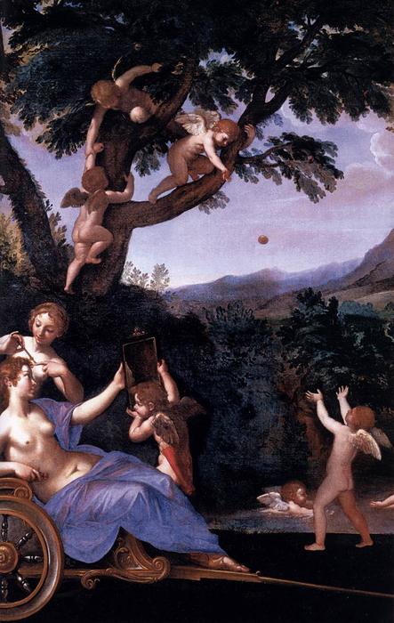 Spring (detail) — アルバーニ・フランチェスコ（ル・アルバーネ）