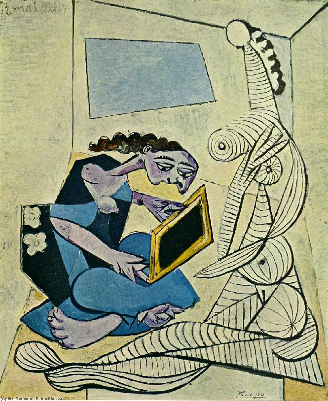 Woman In The Interior — Pablo Picasso