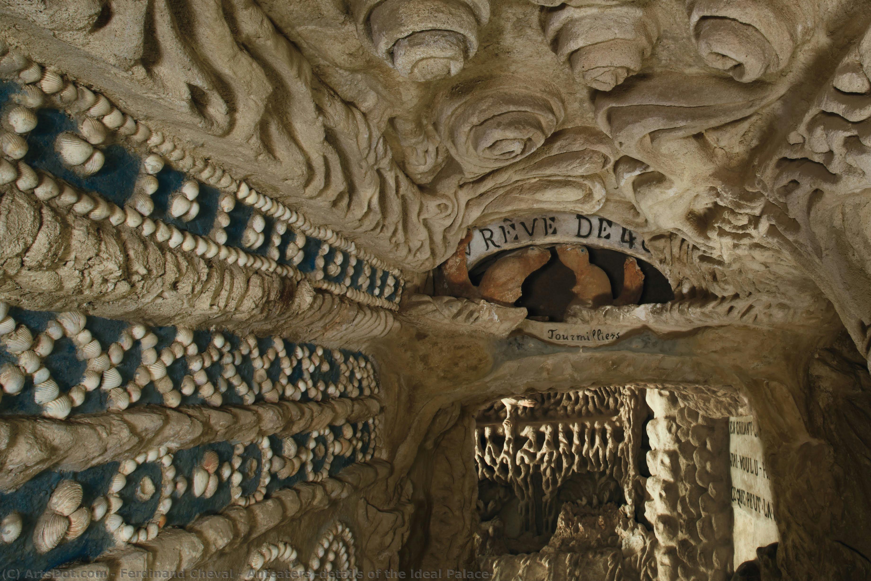 Anteaters (details Of The Ideal Palace) — Ferdinand Cheval