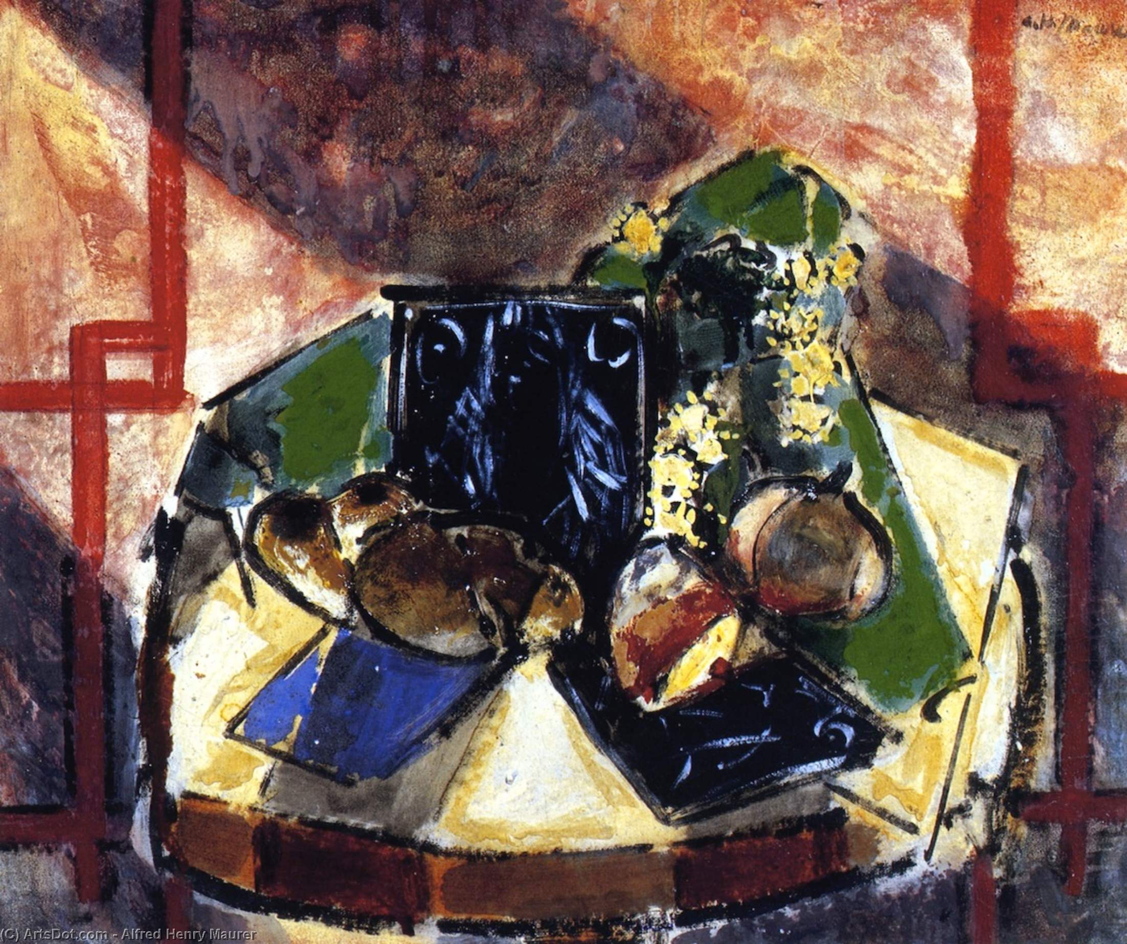 Cubist Still Life — Alfred Henry Maurer