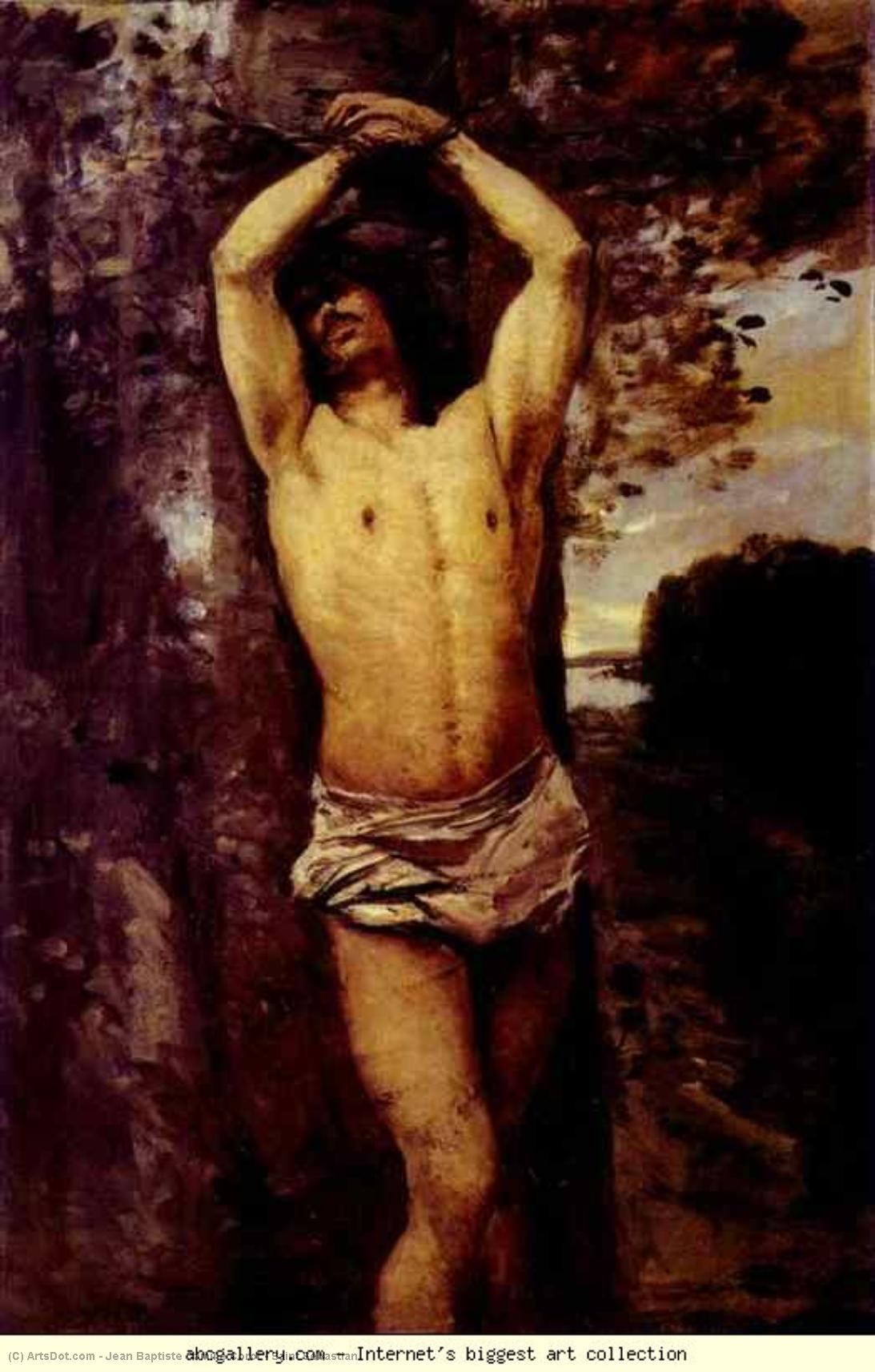 Saint Sebastian — Jean-baptiste-camille Corot