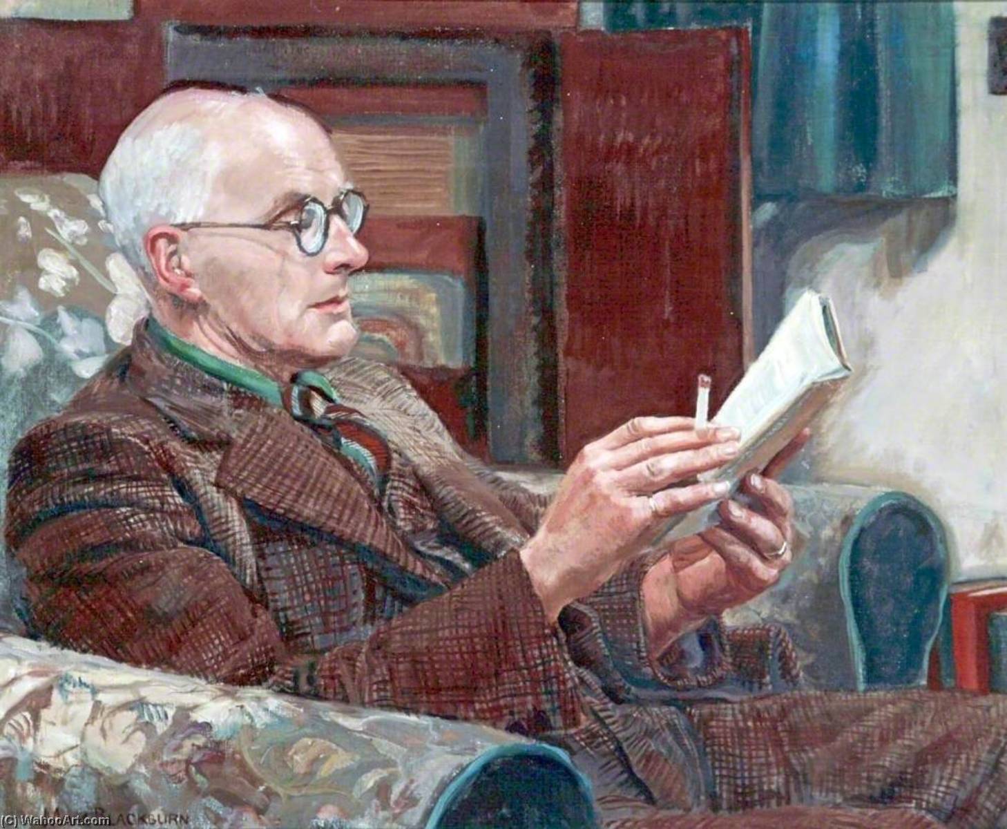 Man Reading — Mavis Blackburn