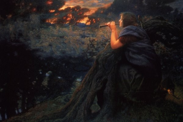 Fantazie Za Soumraku — Edward Robert Hughes