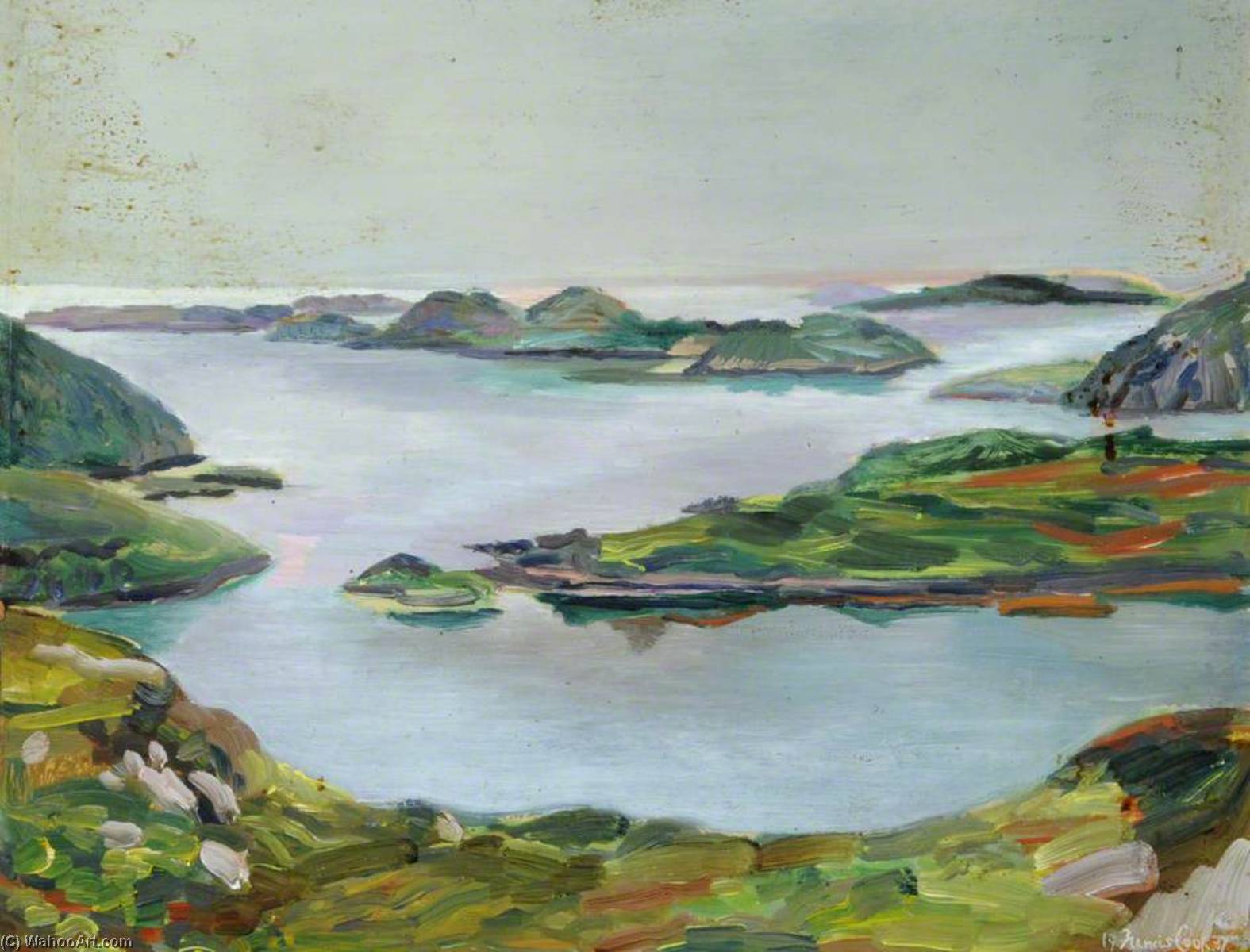 Eilean Na Bearachd Island And Eilean Na Rainich, Near Scourie, Scotland — Francis Ferdinand Maurice Cook