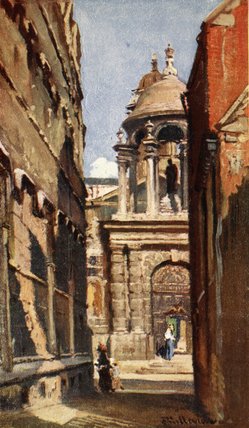 The Entrance To Queen's College — John Fulleylove