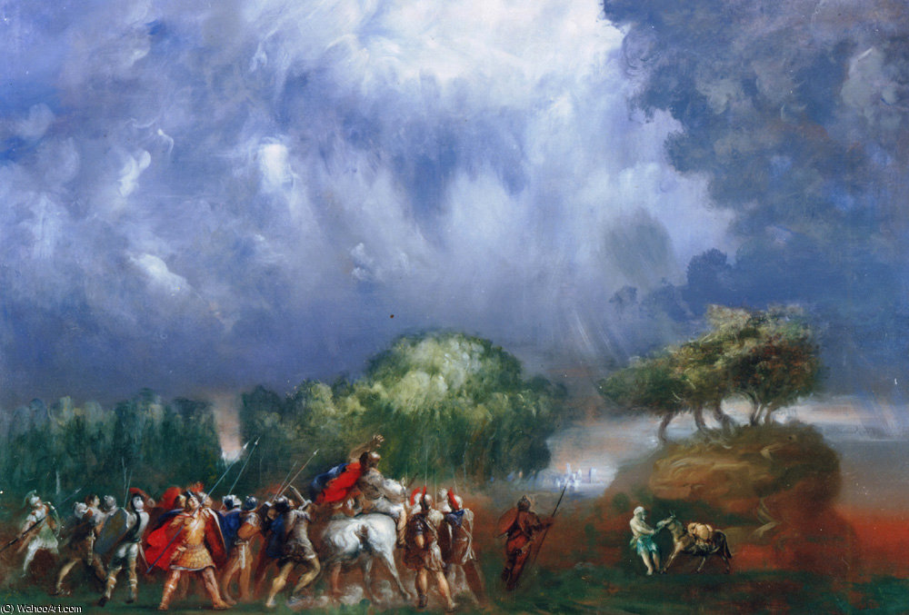 St. Paul On The Road To Damascus — Frank Mason