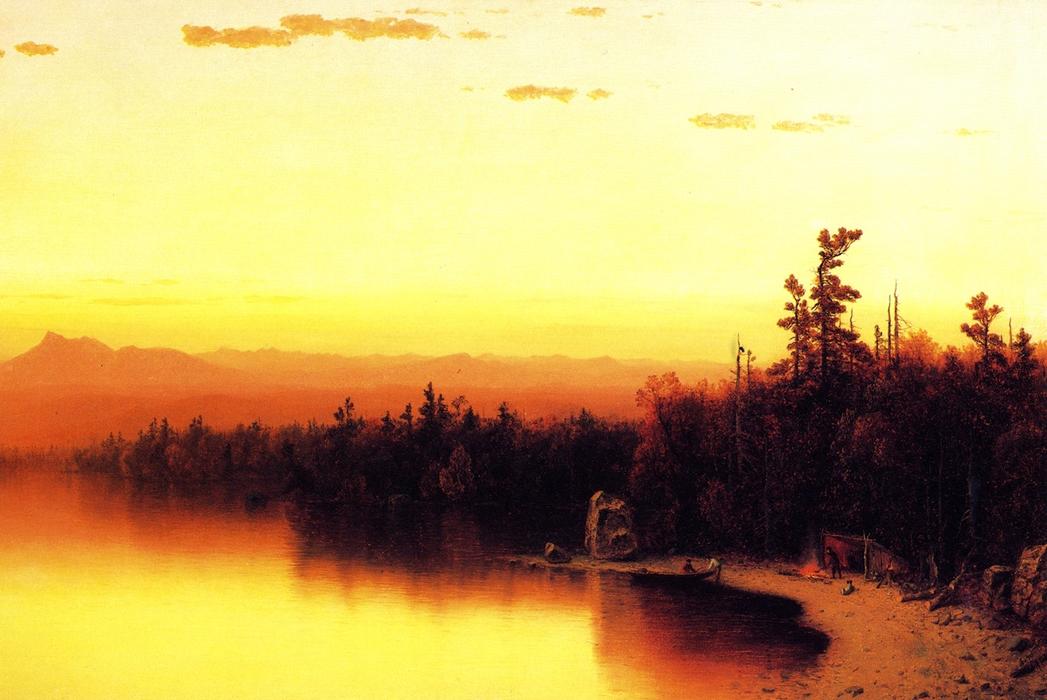 A Twilight In The Adirondacks — Санфорд Робинсон Гифорд