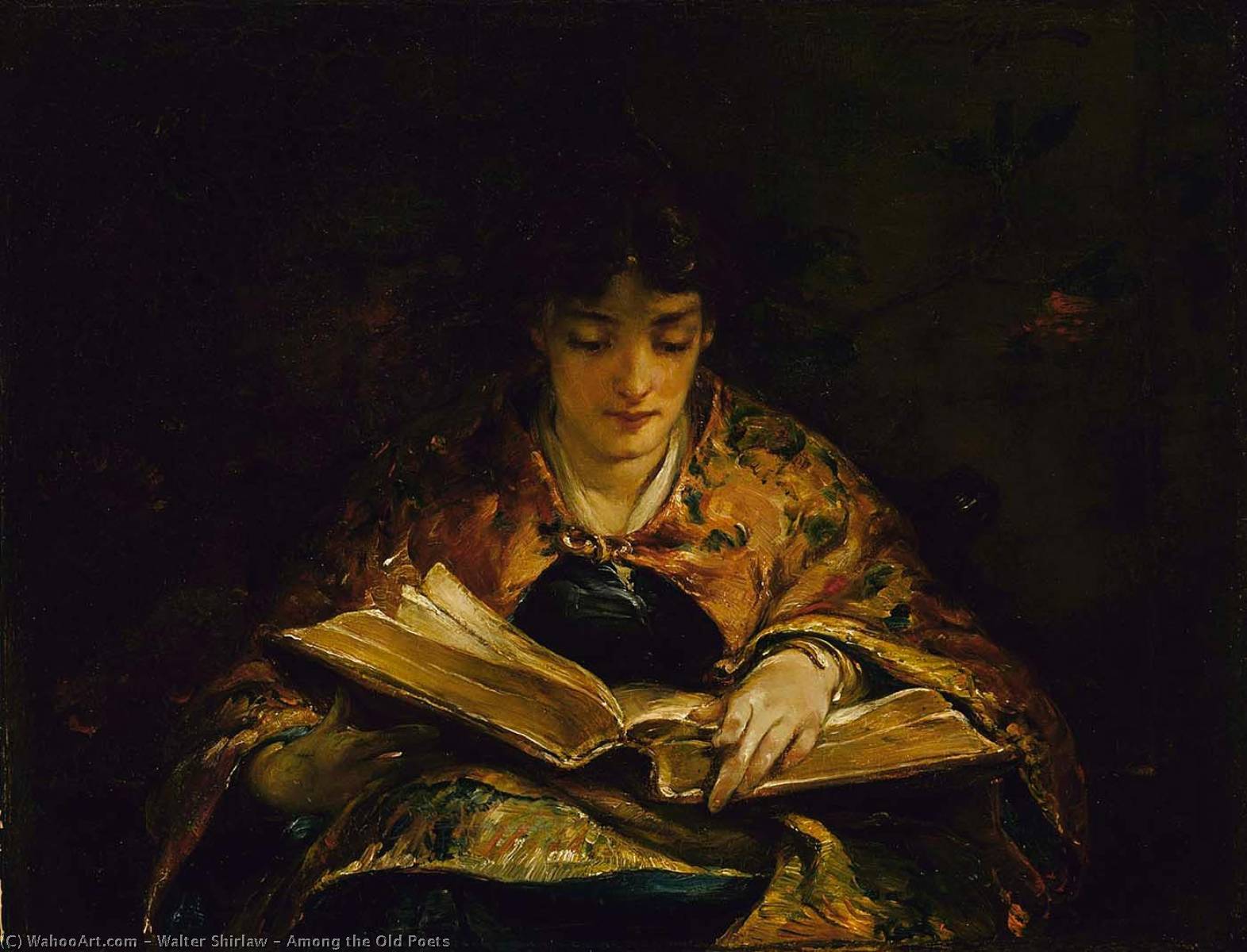 Among The Old Poets — Walter Shirlaw