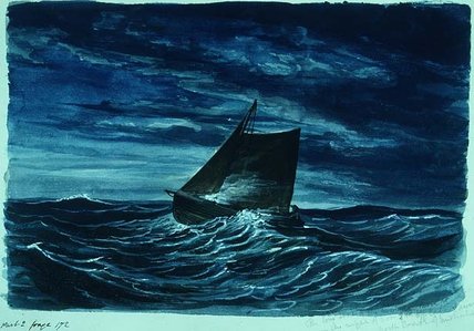 The Long Boat Of The Messenger — Thomas Baines