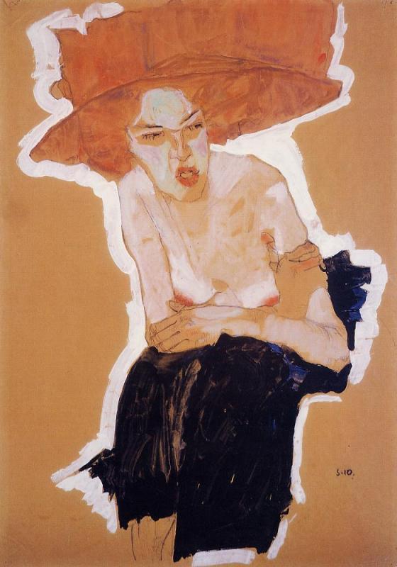 The Scornful Woman (gertrude Schiele) — Egon Schiele