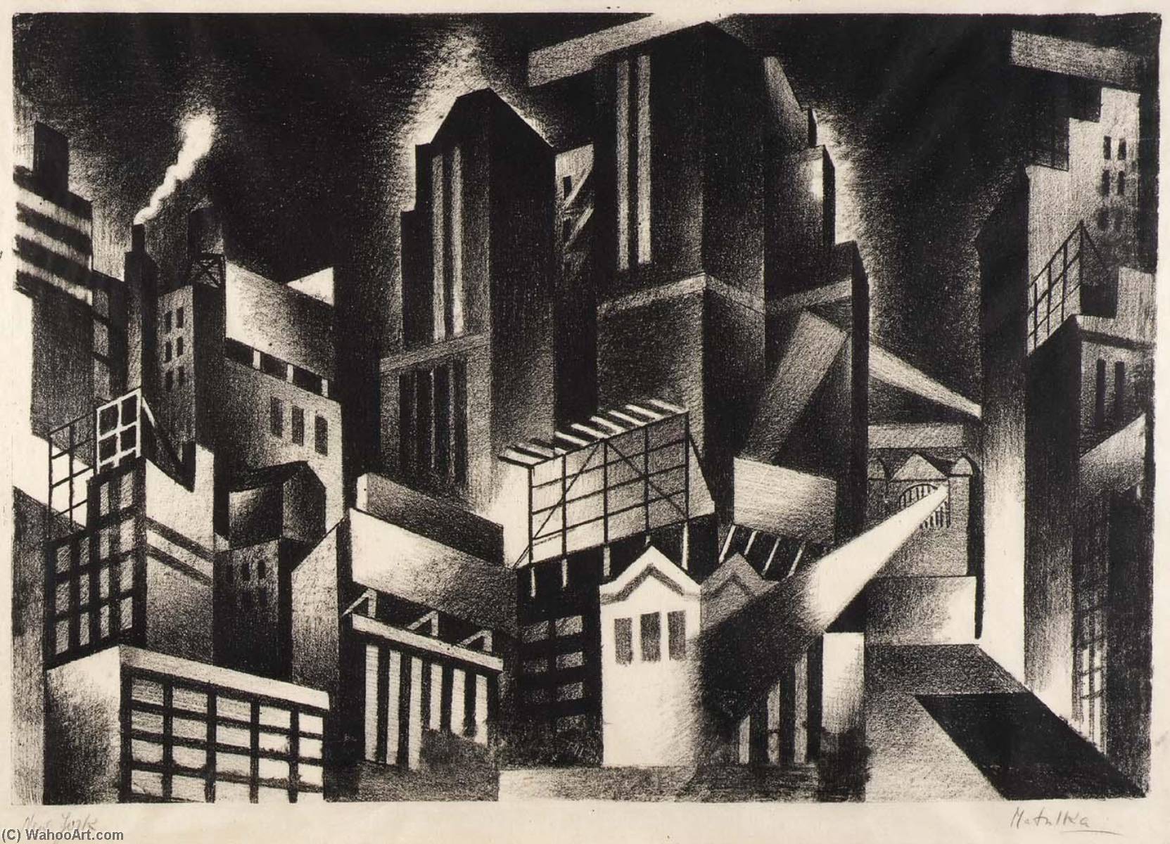 New York — Jan Matulka