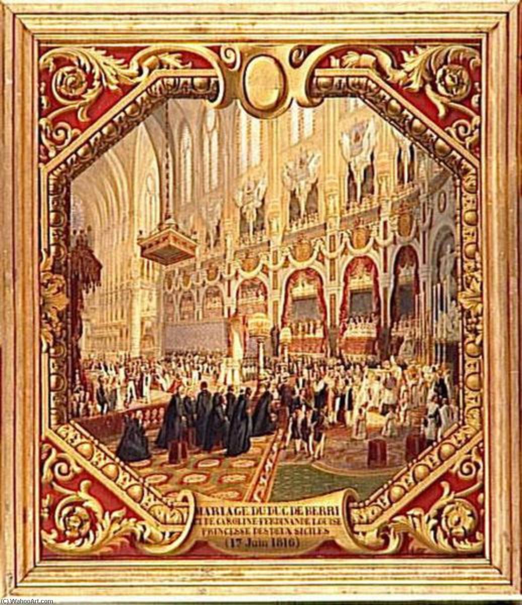 Mariage Du Duc De Berry Et De Caroline, Princesse Des Deux Siciles.17 Juin 1816 — Renoux Charles Caius