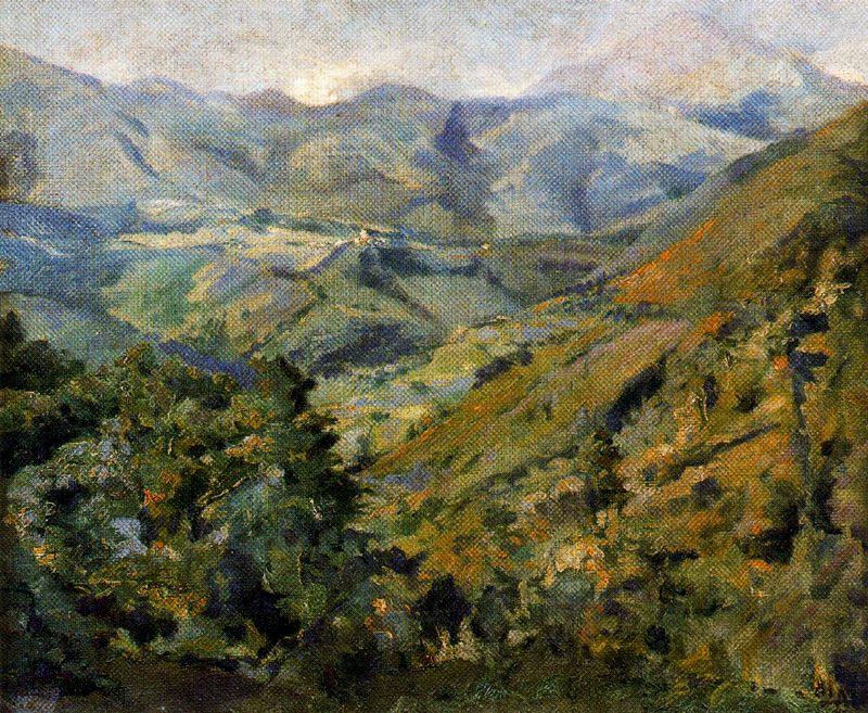 Landscape In Léniz — Ignacio Díaz Olano