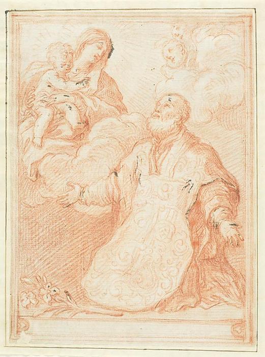 Vision Of Saint Philip Neri — Reni Guido (le Guide)