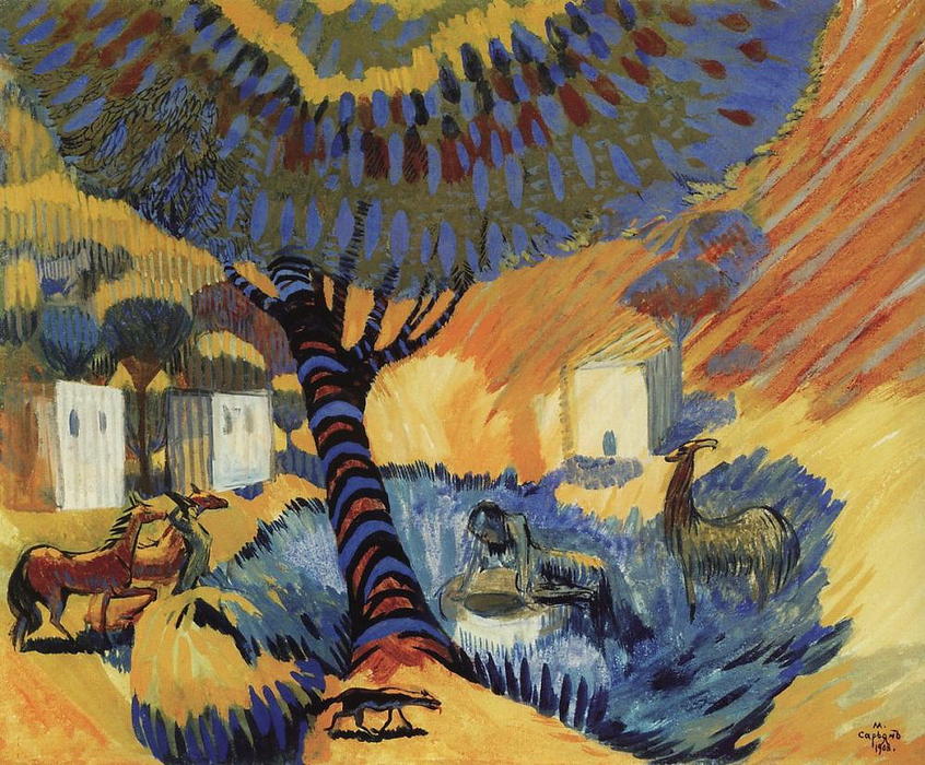 At The Well — Martiros Sarian