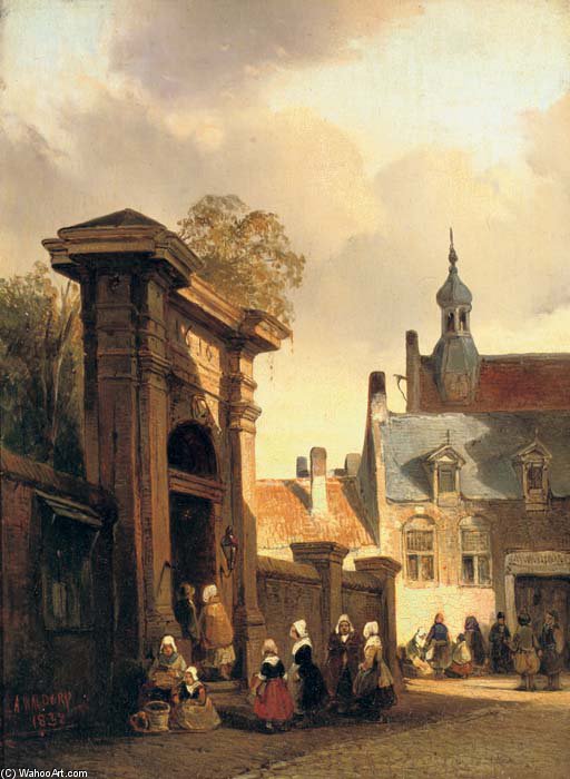 At The Gateway — Antoine De Saaijer Waldorp