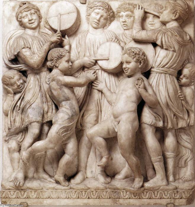 Cantoria: Fourth Top Relief — Лука Делла Роббиа