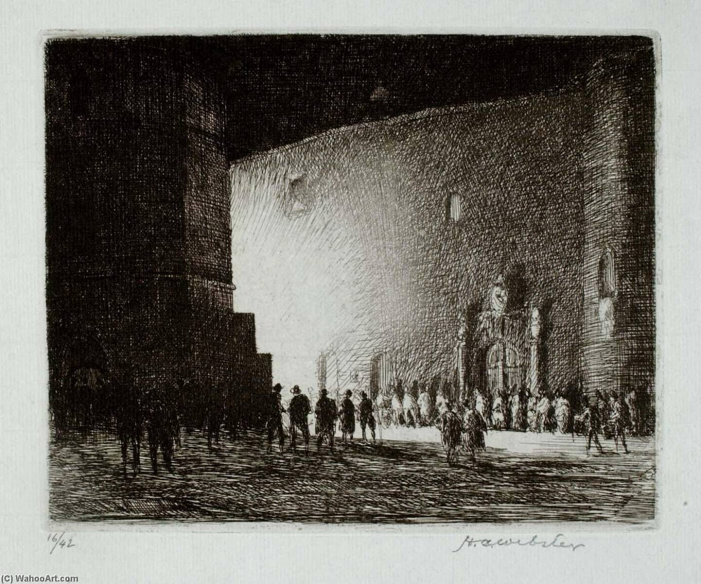 Soir De Fete En Italie — Herman Armour Webster
