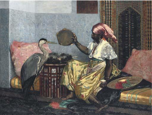 Tambourine Girl — Ferdinand Victor Léon Roybet