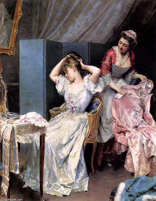 La Toilette — Raimundo De Madrazo Y Garreta