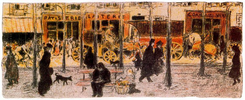 Boulevard — Pierre Bonnard