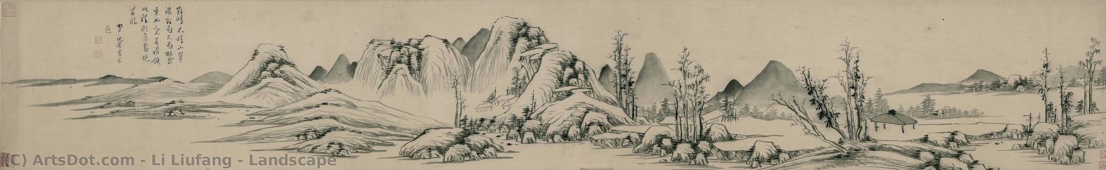 Landscape — Li Liufang