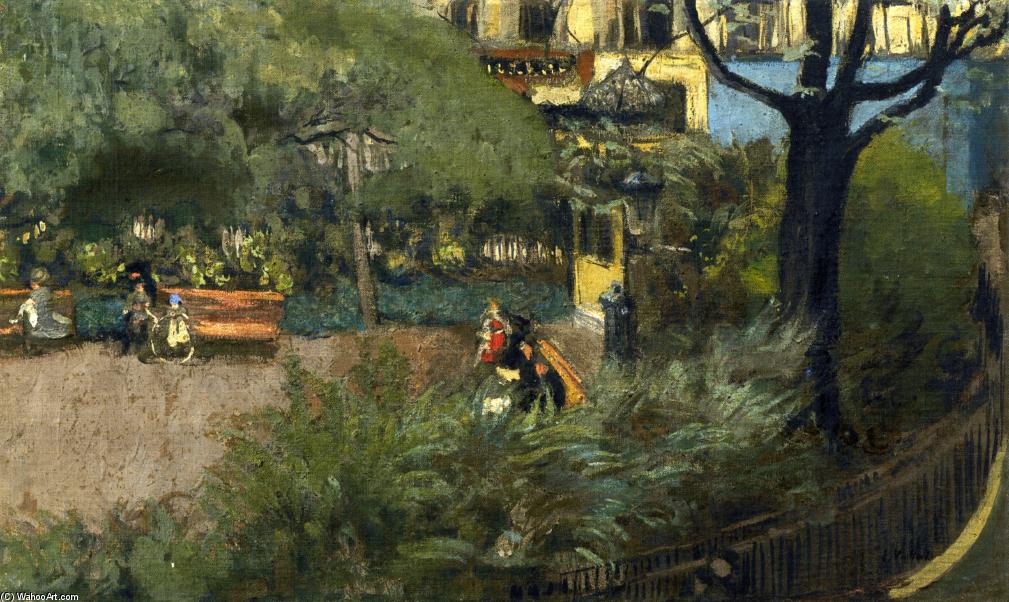 Square Berlioz (la Place Vintimille) — Jean-édouard Vuillard