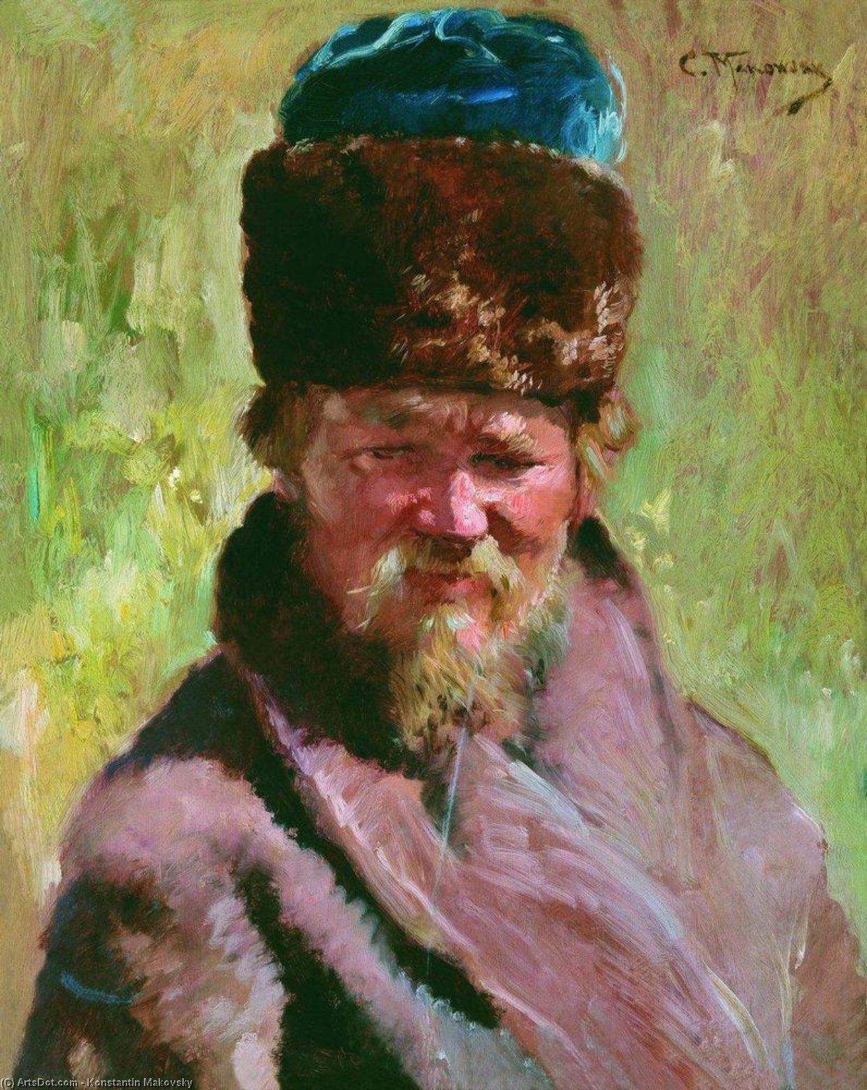 Coachman — Konstantin Yegorovich Makovsky
