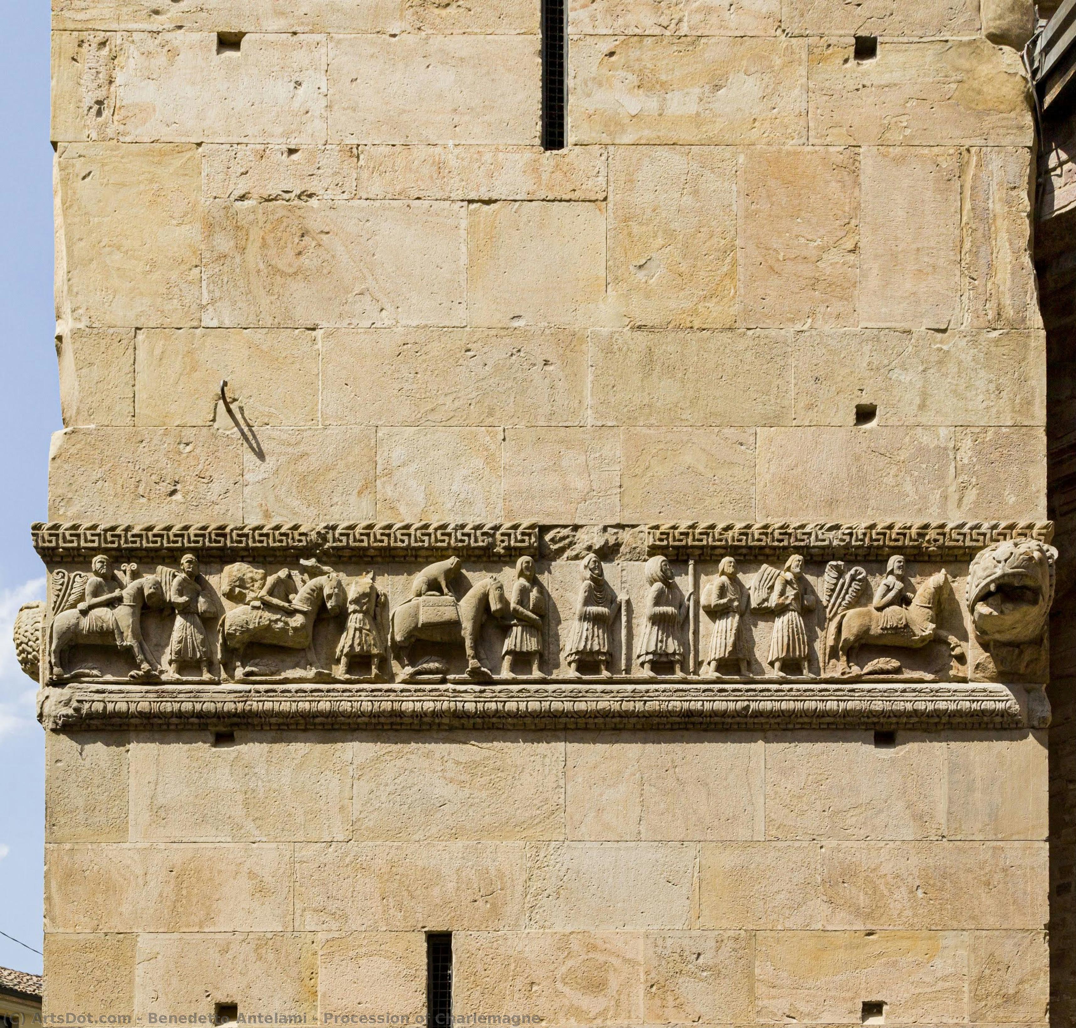 Procession Of Charlemagne — Benedetto Antelami