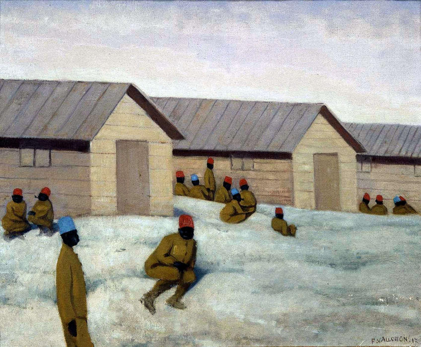 Senegalese Soldiers At Camp De Mailly — Félix Vallotton