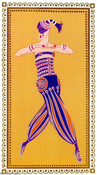 Sheerazade, Almee — Erté